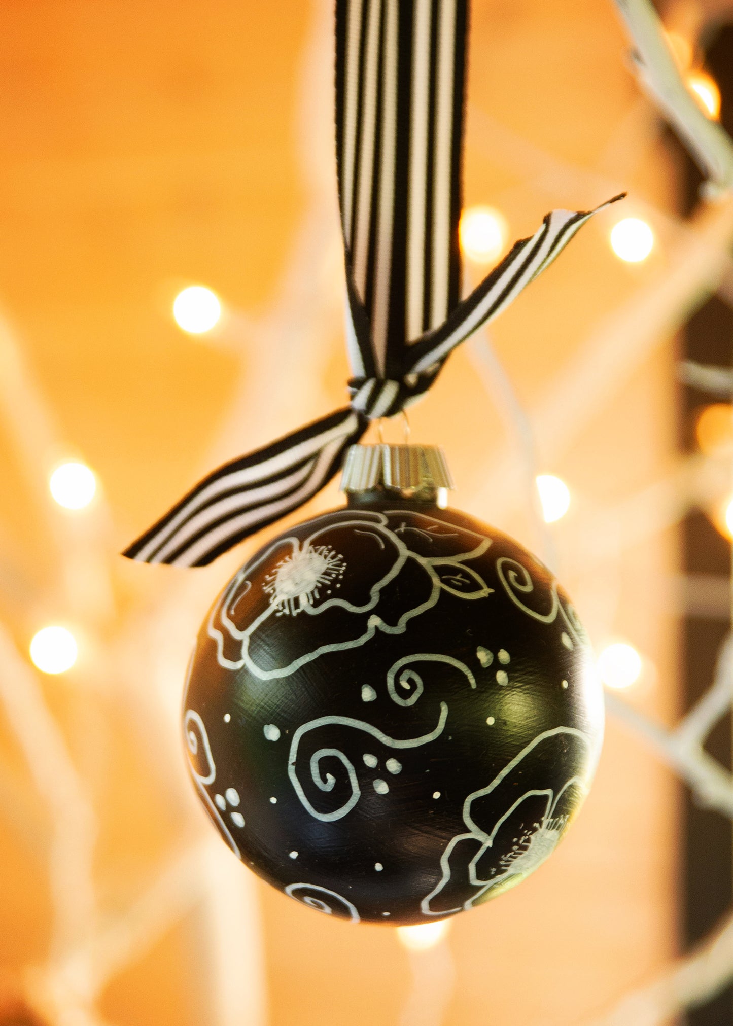 Black and White baubles/ornaments