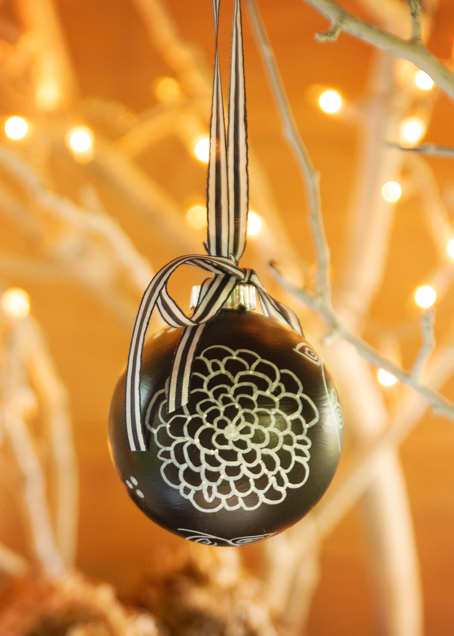 Black and White baubles/ornaments