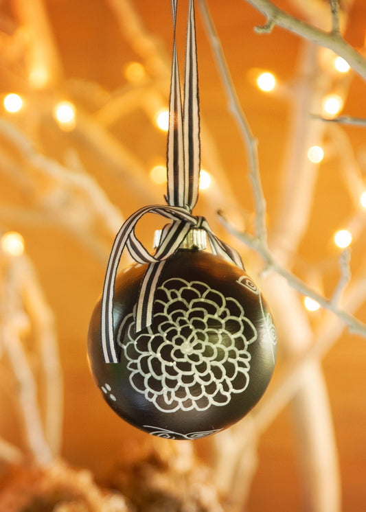 Black and White baubles/ornaments