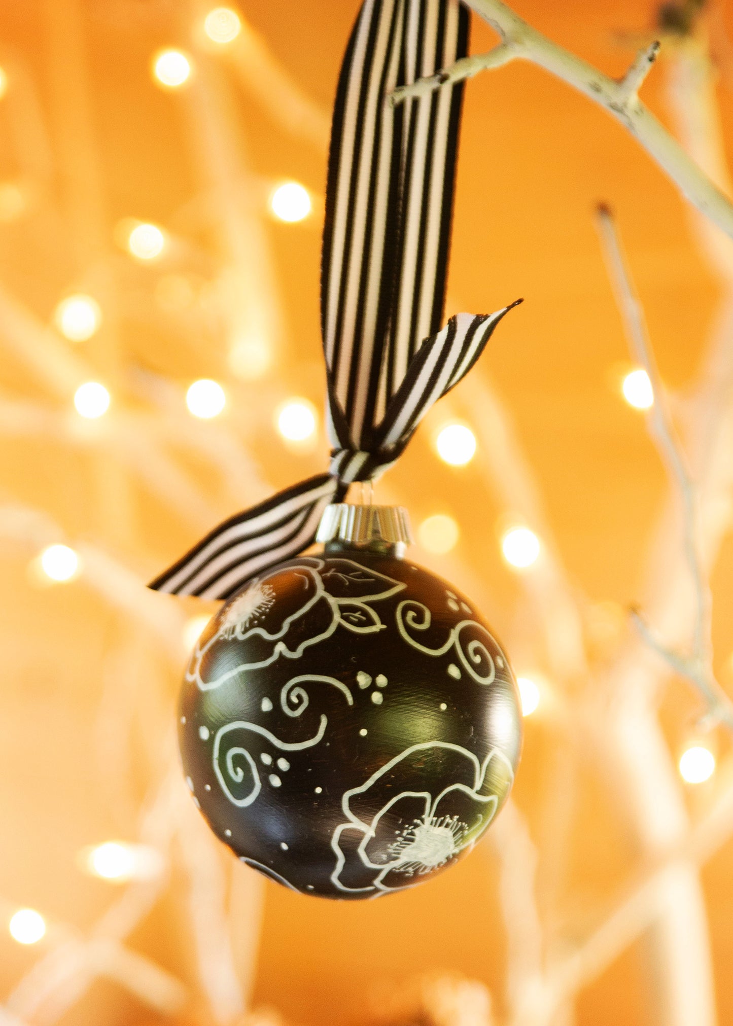 Black and White baubles/ornaments