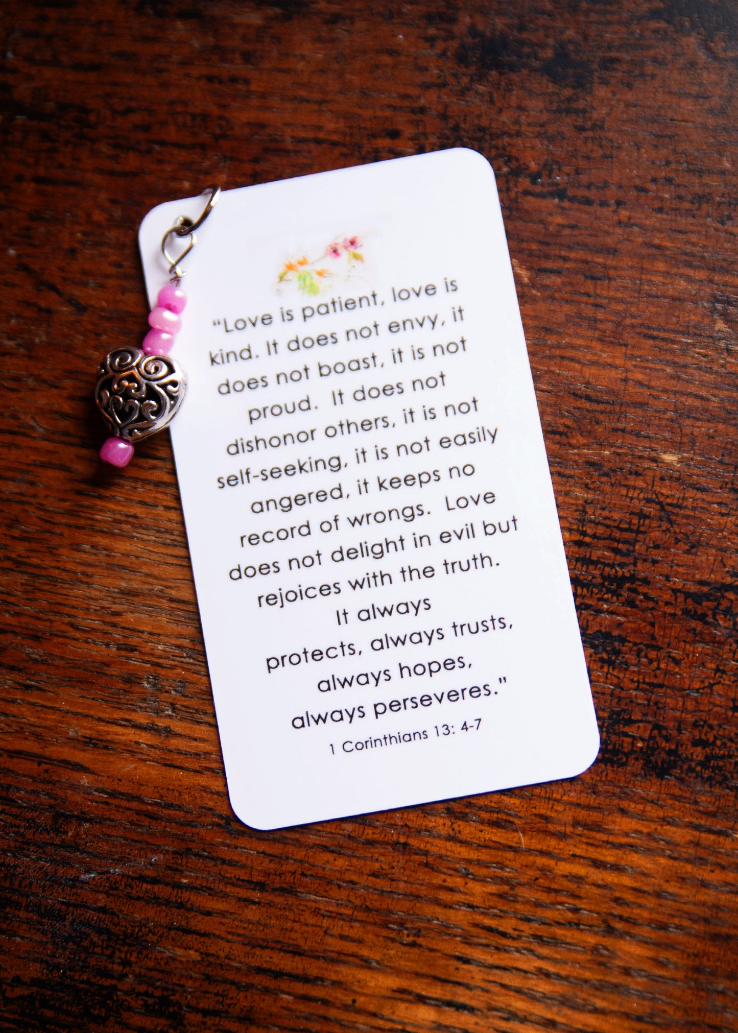 1 Corinthians 13 themed mini original art.