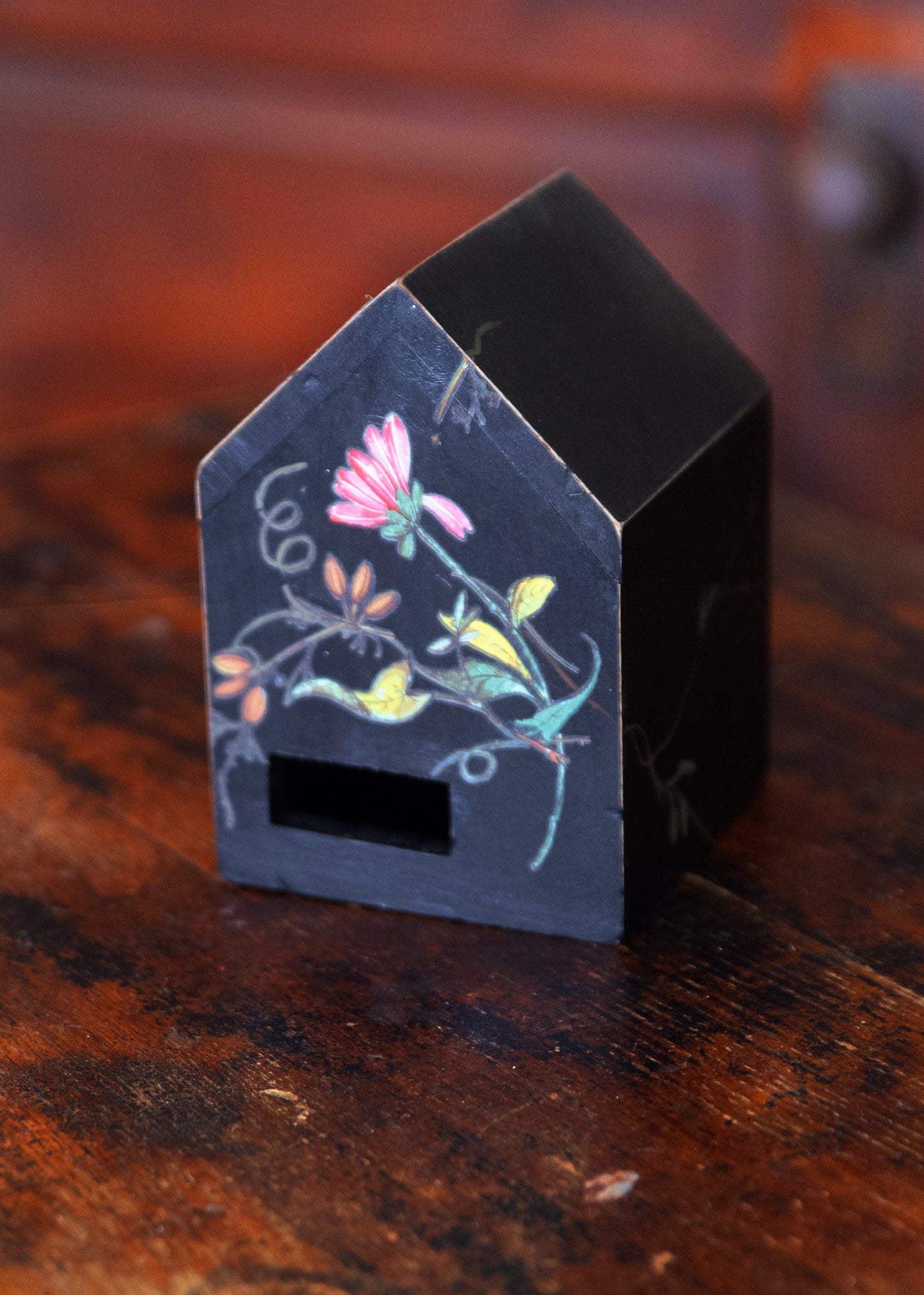 Stacking Houses Black (set of 3)
