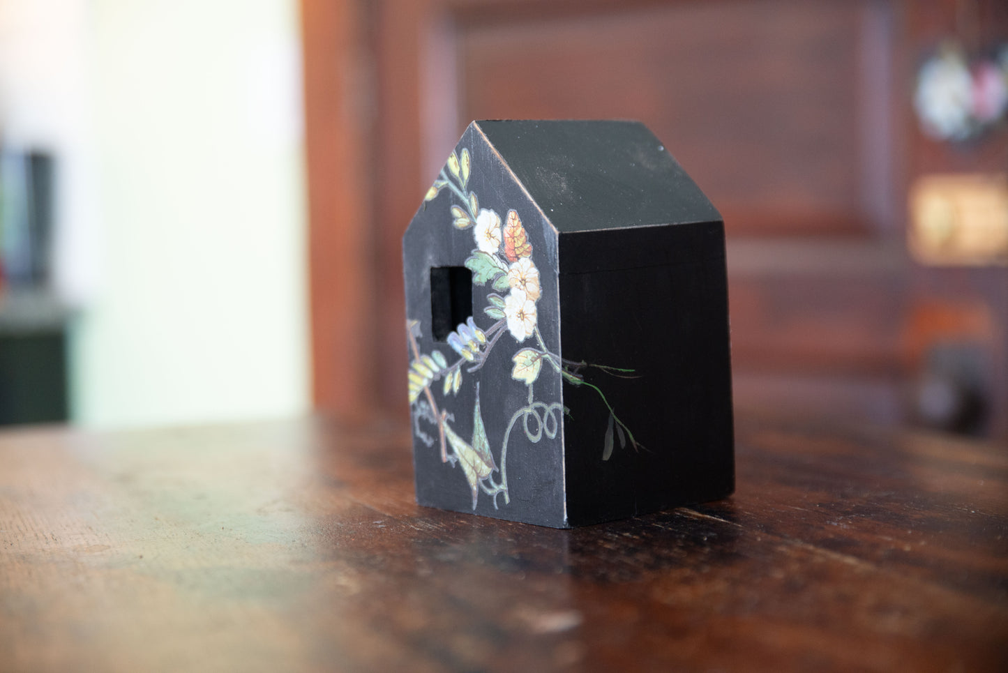 Stacking Houses Black (set of 3)