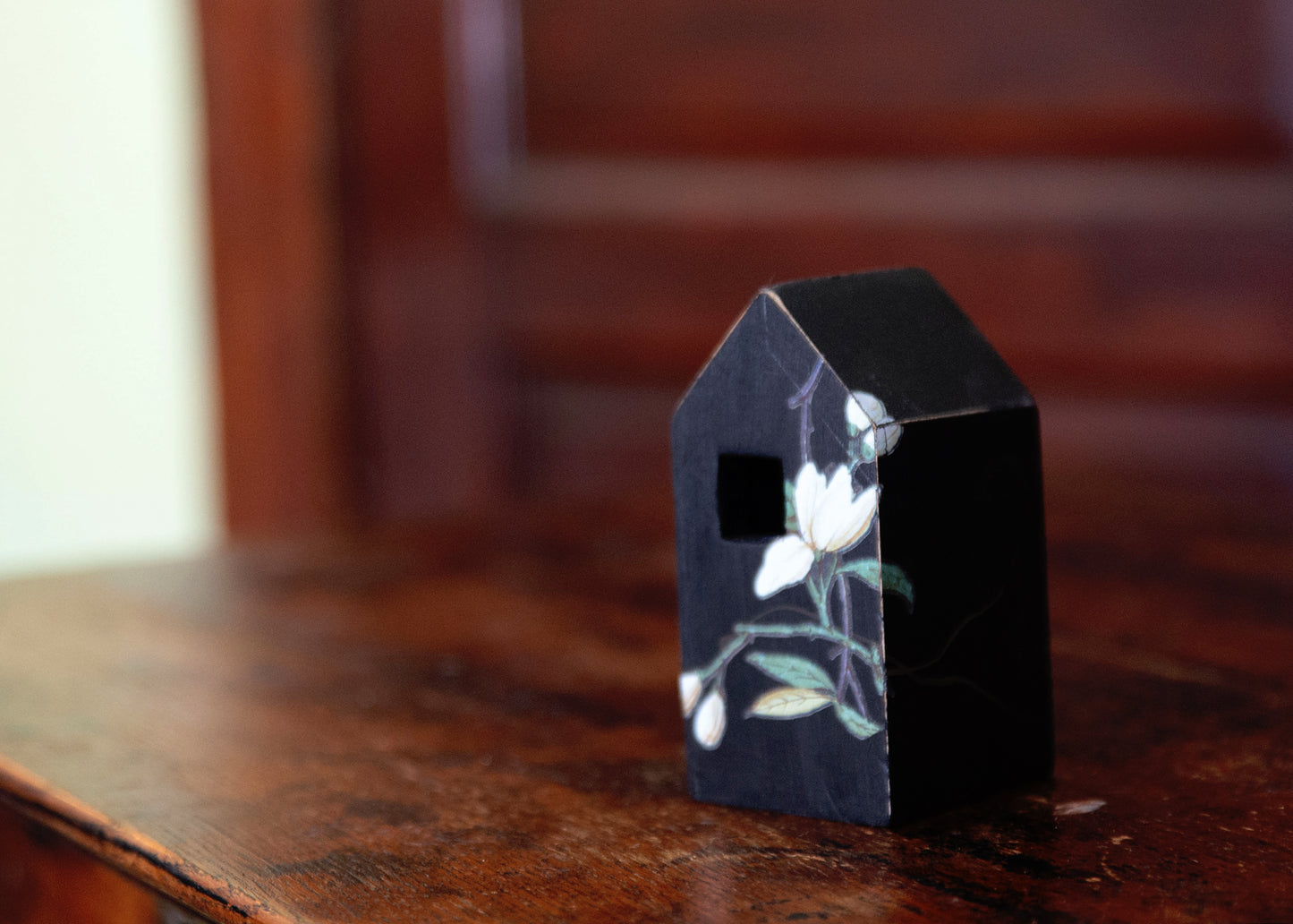 Stacking Houses Black (set of 3)