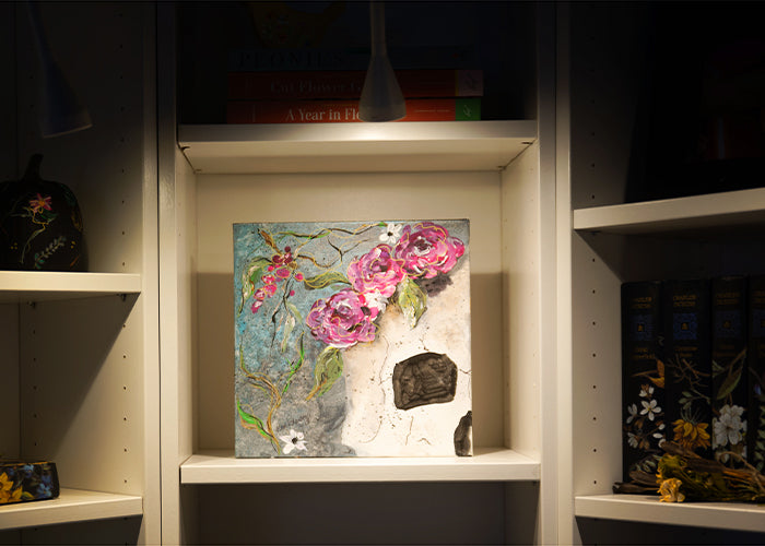 Skull and Flowers #1