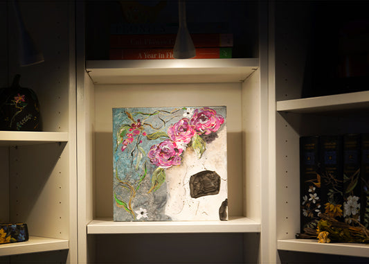 Skull and Flowers #1