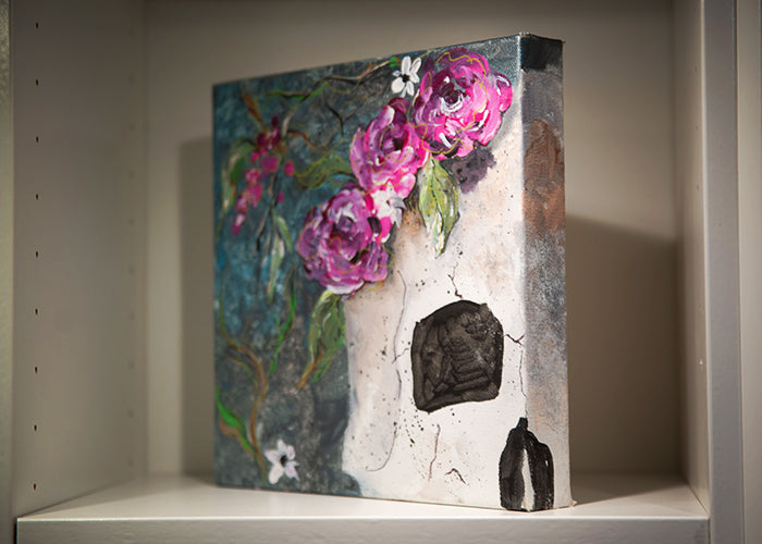 Skull and Flowers #1